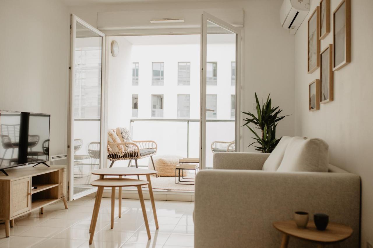 Bel Appartement Climatise Avec Place De Parking マルセイユ エクステリア 写真